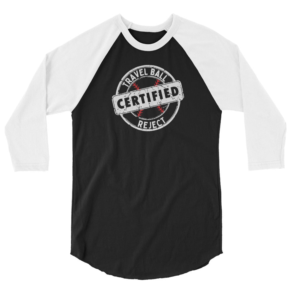 3/4 sleeve raglan shirt